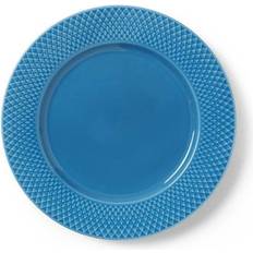 Middagstallerken Lyngby Porcelæn Rhombe Flat tallrik 27cm