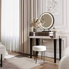 Laguna Silver With LED Mirror