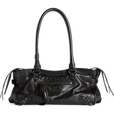 Balenciaga Tasker Balenciaga Le City East-West Medium Shoulder Bag - Black