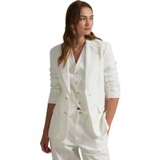 Polo Ralph Lauren Linen Blazers Polo Ralph Lauren Linen Single-Breasted Linen Blazer - White