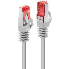 Lindy 28AWG Cat6 S/FTP PVC RJ45 - RJ45 M-M Grey 3m