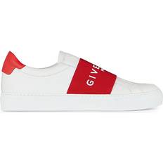 Givenchy Trainers Givenchy Urban Street Cuir Bande Élastique - Blanc/Rouge