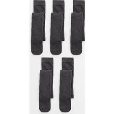 Tu Underwear Tu Grey Seamless Toe Tights 5 Pack - Grey