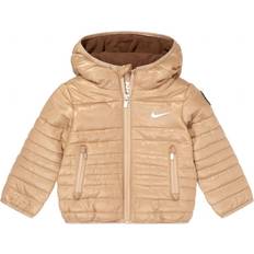 Nike Beige Jackets Nike Hooded Padded Kids Recycled Polyester Jacket - Neutrals