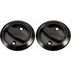 2pcs 304 Stainless Steel Fire Proof Hidden Door Handles