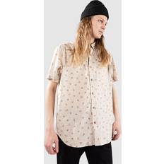 Golf Skjortor Columbia Rapid Rivers Printed Short Sleeve Shirt - Dark Stone Deserted