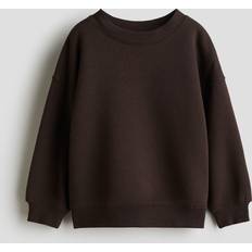 H&M Overdele Børnetøj H&M Dreng Oversized Sweatshirt Med Børstet Inderside - Brun