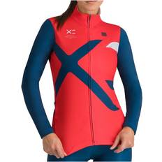 Sportful Kläder Sportful Squadra Jersey Längdåkningsjacka Dam - Röd