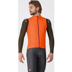 Castelli Herr Västar Castelli Perfetto Air Vest Cykelväst Herr - Orange