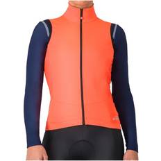 Castelli Dam Ytterkläder Castelli Perfetto Air Vest Cykelväst Dam - Röd