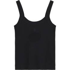 Stretch Bluser By Malene Birger Frillio Top - Black