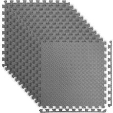 Gym Floor Mats 48 Sq.Ft Eva Puzzle Exercise Mats 1/2"