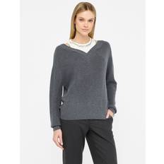 Cut-Out Sweatere Liu Jo Pullover Sweater - Grå