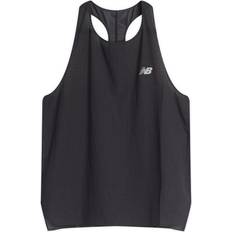 New Balance Toppe New Balance Race Day Ultra Light Singlet - Black