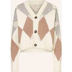 Barbour Cardigans Barbour Silvia Argyle Wool Rich Cardigan - Multi