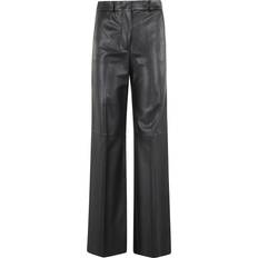Leather Trousers Emporio Armani Glove Quality Leather Palazzo Trousers