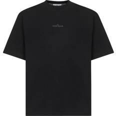 Stone Island T-shirts Stone Island Black Jersey Printed Cotton T-shirt - Black