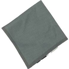 Silke/Siden Bröstnäsdukar BOSS Mens Logo Silk Pocket Square - Green