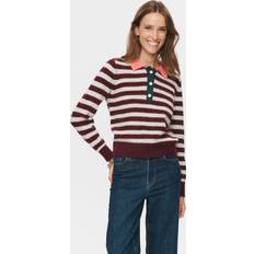 Nuciara Riette Stripe Pullover - Brun