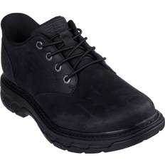 Skechers Herre Lave sko Skechers Hands Free Slip Ins Relaxed Fit Leather Shoes - Black