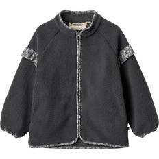 Wheat Fleecetøj Wheat Fleece Jacket Ellena - Black