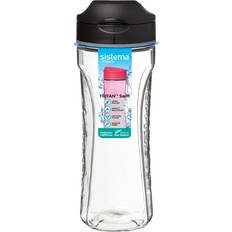 Sistema Karaffer, Kannor & Flaskor Sistema 600 ml Tritan Swift Black Vattenflaska