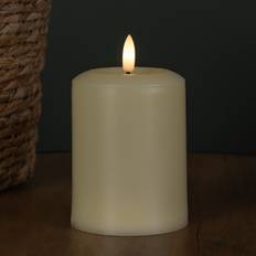 LED Candles 13cm Battery Operated Flameless Pillar LED Candle