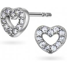 Heart Örhängen Silver 925 Sterling Silver