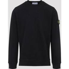 Stone Island Kläder Stone Island Vanisé Brushed Heavy Cotton Sweatshirt - Black