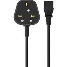 3-pin Strømkabel Med UK Stik 1.8m
