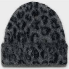 Dame - Leopard Tilbehør Anine Bing Beanie Elia Leopard - Onesize