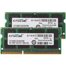 Crucial Pc3-10600s DDR3 1333MHz SODIMM Memory RAM
