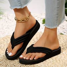 Flip-Flops Temu Women's Color Flip Flops Lightweight Slip On