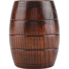 Wood Glasses Natural Natural Wooden Cup Big Capacity Beer Glass