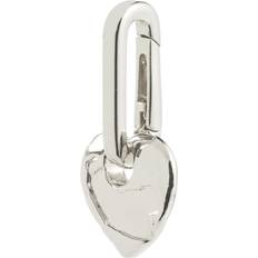Pilgrim Charms & Vedhæng Pilgrim Charm Rough Heart Pendant - Silver