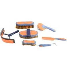 Brush Up For Christmas Navy Orange