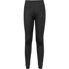 Women Base Layer Trousers Portwest Women's Baselayer Leggings Classic Thermal - Black