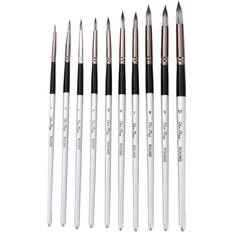 10 PCS Miniature Paint Brush Set