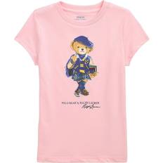 Polo Ralph Lauren Bear Cotton Jersey Tee T-shirt - Rosa