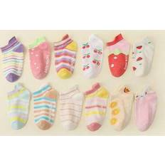 Polka Dots Socks Children's Clothing Shein Baby Anti-Slip Toddler Dot Grip Socks - Suitable