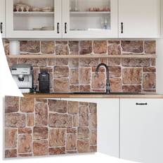 Wall Panels NOVECRAFTO Stone Effect 3D Wall Panels 96cm x 48cm