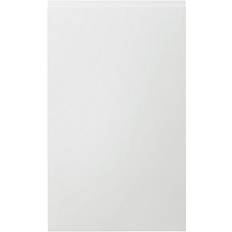 Kitchen Units GoodHome Garcinia Integrated Handle Larder Cabinet Door - Gloss White