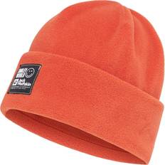 Boys - Red Beanies Jack Wolfskin Kids Beanie Hat Smileyworld Teen - Intense Rust