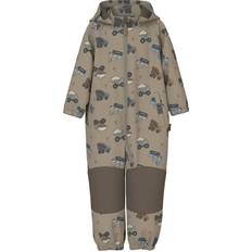 Name It Flyverdragter på tilbud Name It Funktionsjakkesæt NMMAlfa08 Softshell Suit Aop 1Fo - Brown