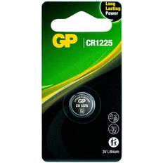 GP Batteries CR1225 Compatible 1-pack Silver