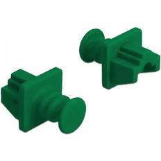 Dust Cover for RJ45 jack 10 pieces green 86512 86512