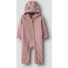 Babies Fleece Overalls Children's Clothing Name It Fleece Wholesuit - Woodrose (13243868)
