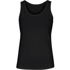 JBS Dam Linnen JBS Organic Cotton Top Wide Straps - Black