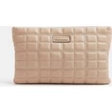 River Island Pink Clutches River Island Womens Pink Quilted Clutch Bag