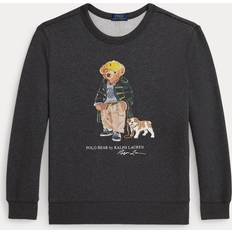 Polo Ralph Lauren Bear Heathered Fleece Sweatshirt - Gråmeleret